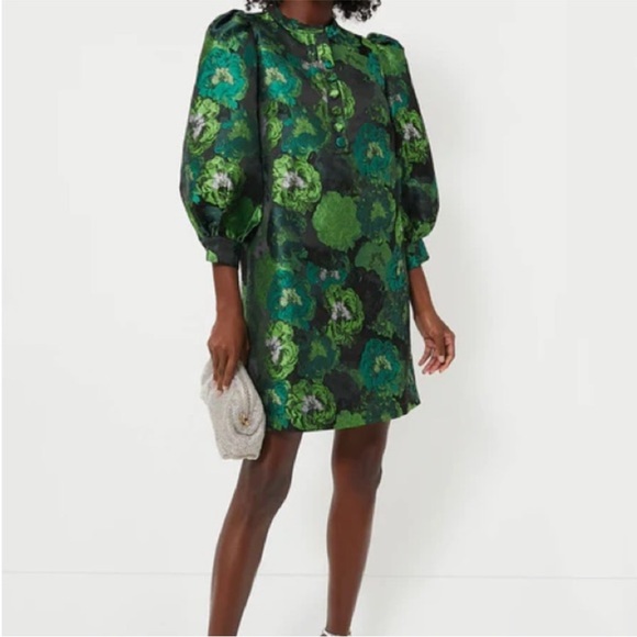 Tuckernuck POMANDER PLACE
Green Jacquard Samantha Dress - Picture 2 of 10